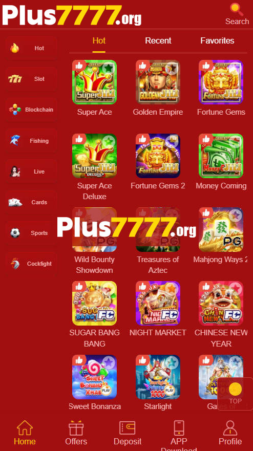 The First Impression Downloading the plus777 apk