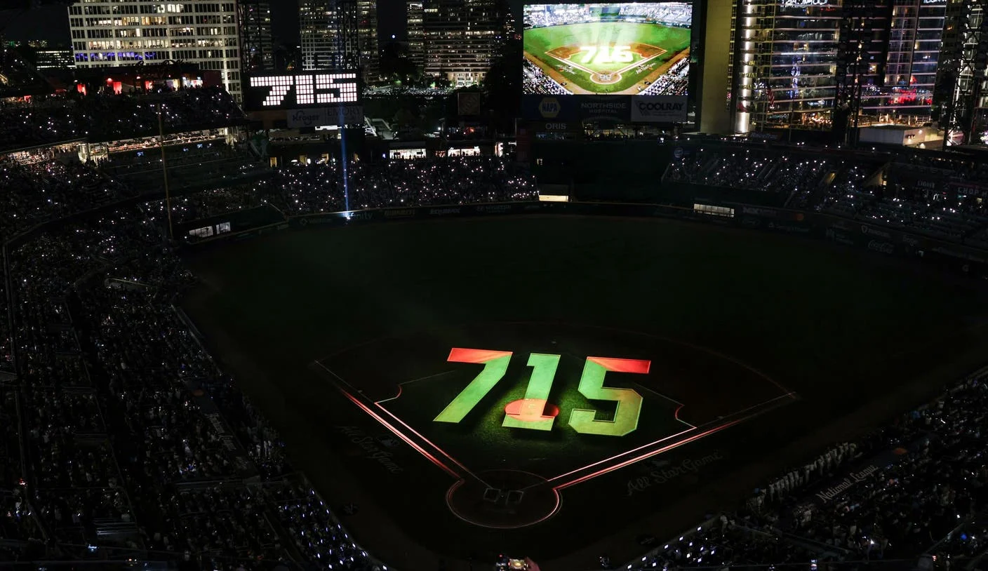 MLB All-Star Game: Henry Aaron Honored With Recreation of 715th Homer
